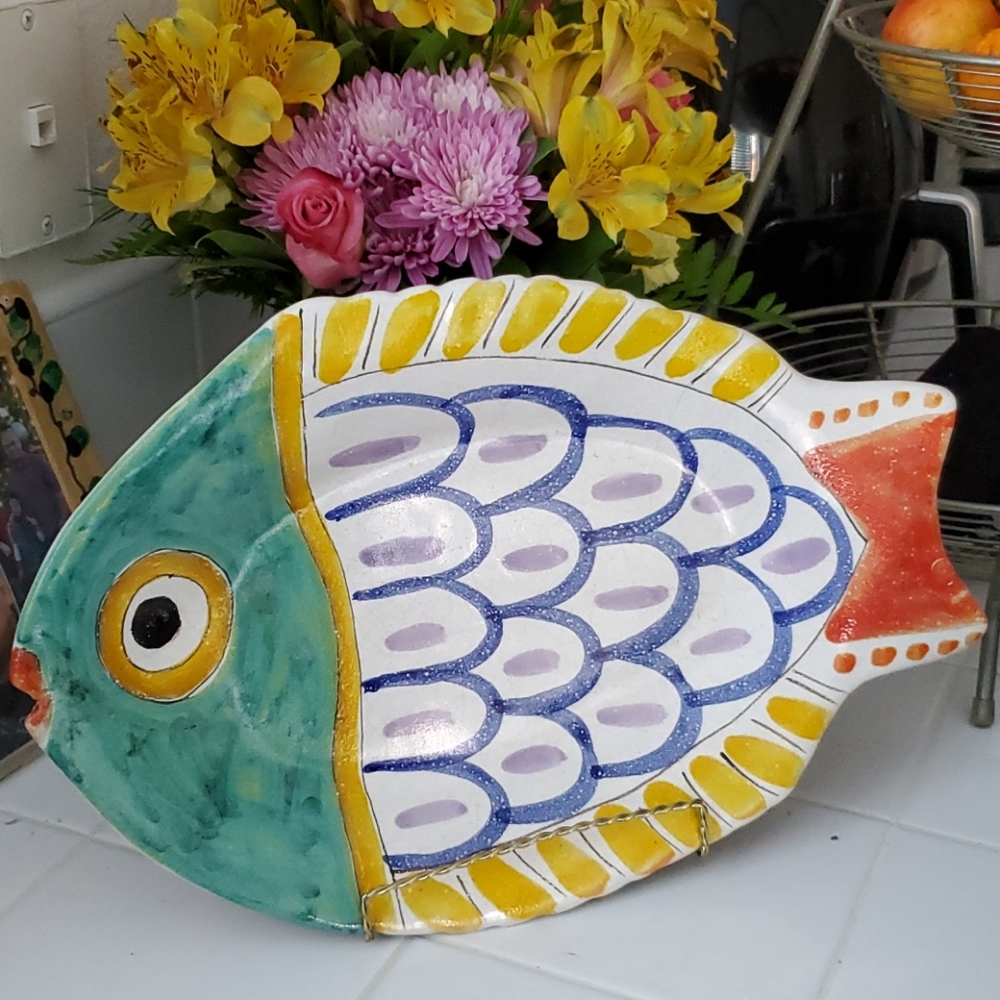 DeSimone ceramic Fish Plater - Picture 7 of 9